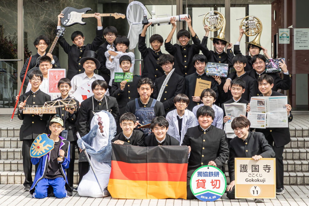 文化部の集合写真
